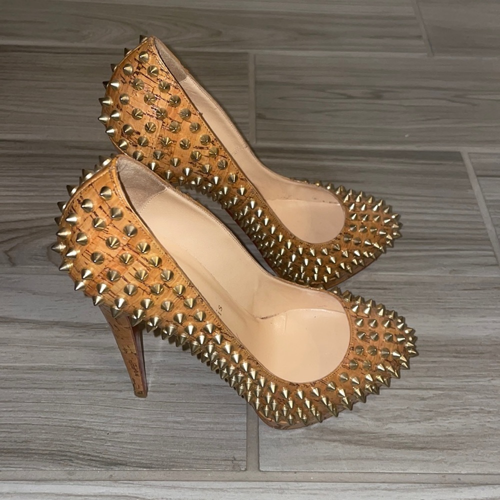Christian Louboutin studded heals